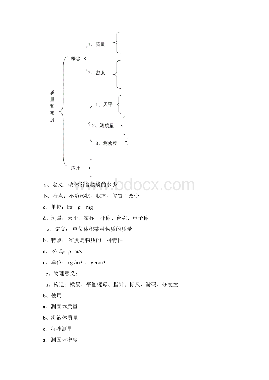 中考物理复习教案 质量和密度汇编Word格式.docx_第2页