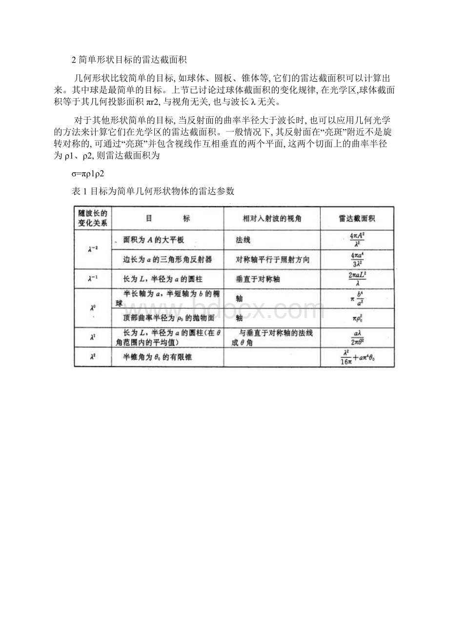 目标截面积及其起伏特性文档格式.docx_第2页