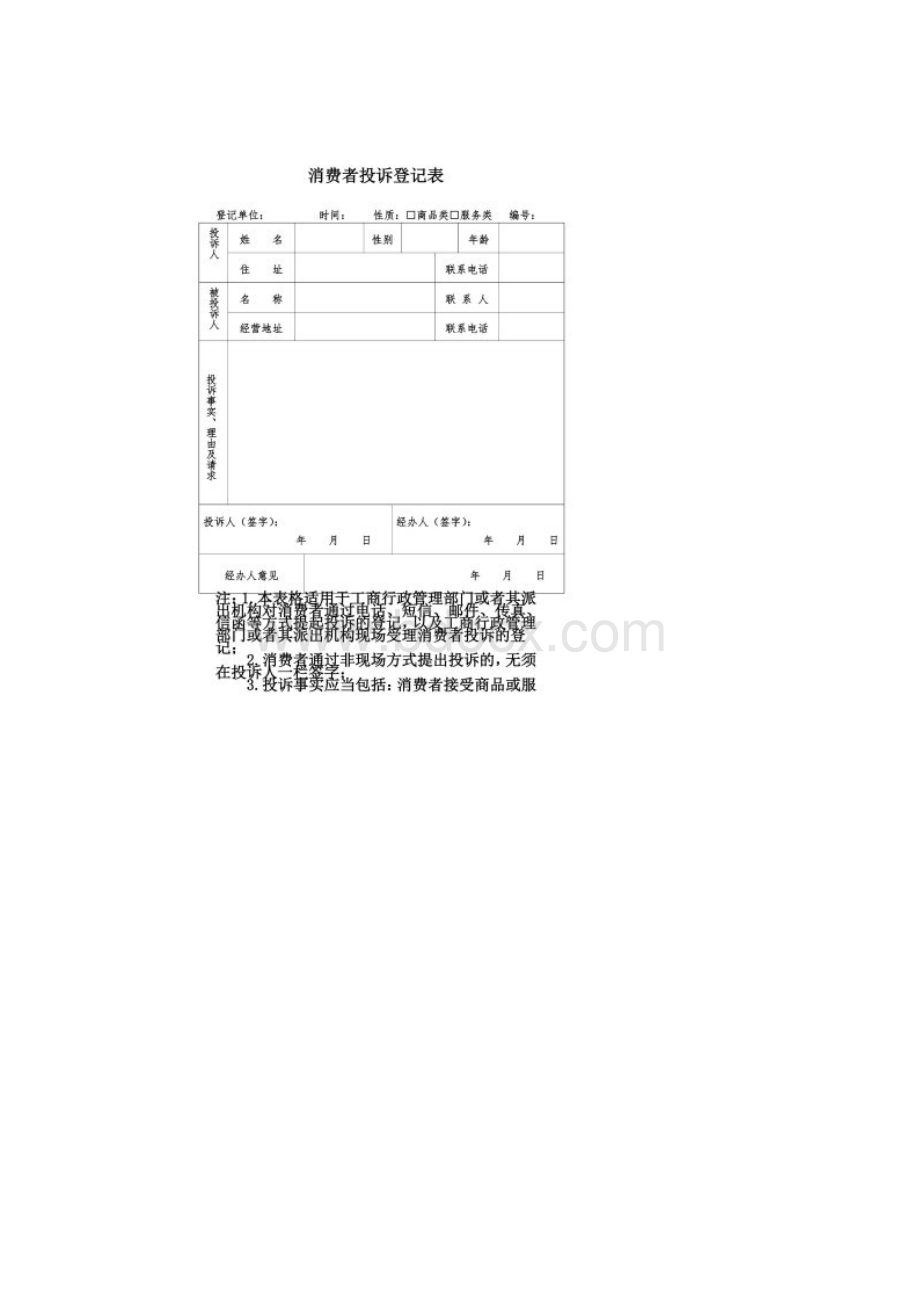 12315消费者投诉举报文书式样.docx_第2页