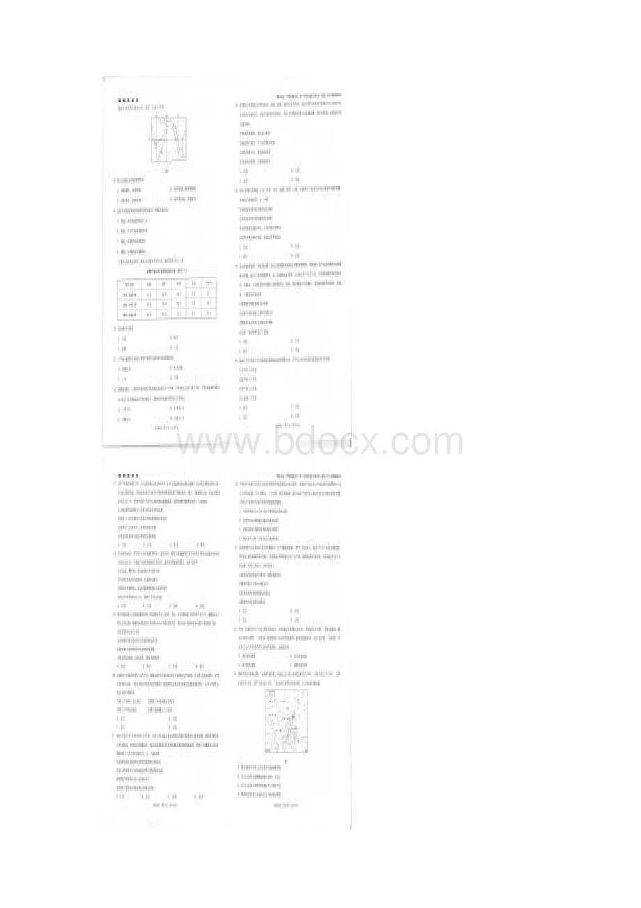 高三文综上学期适应性考试试题二.docx_第2页