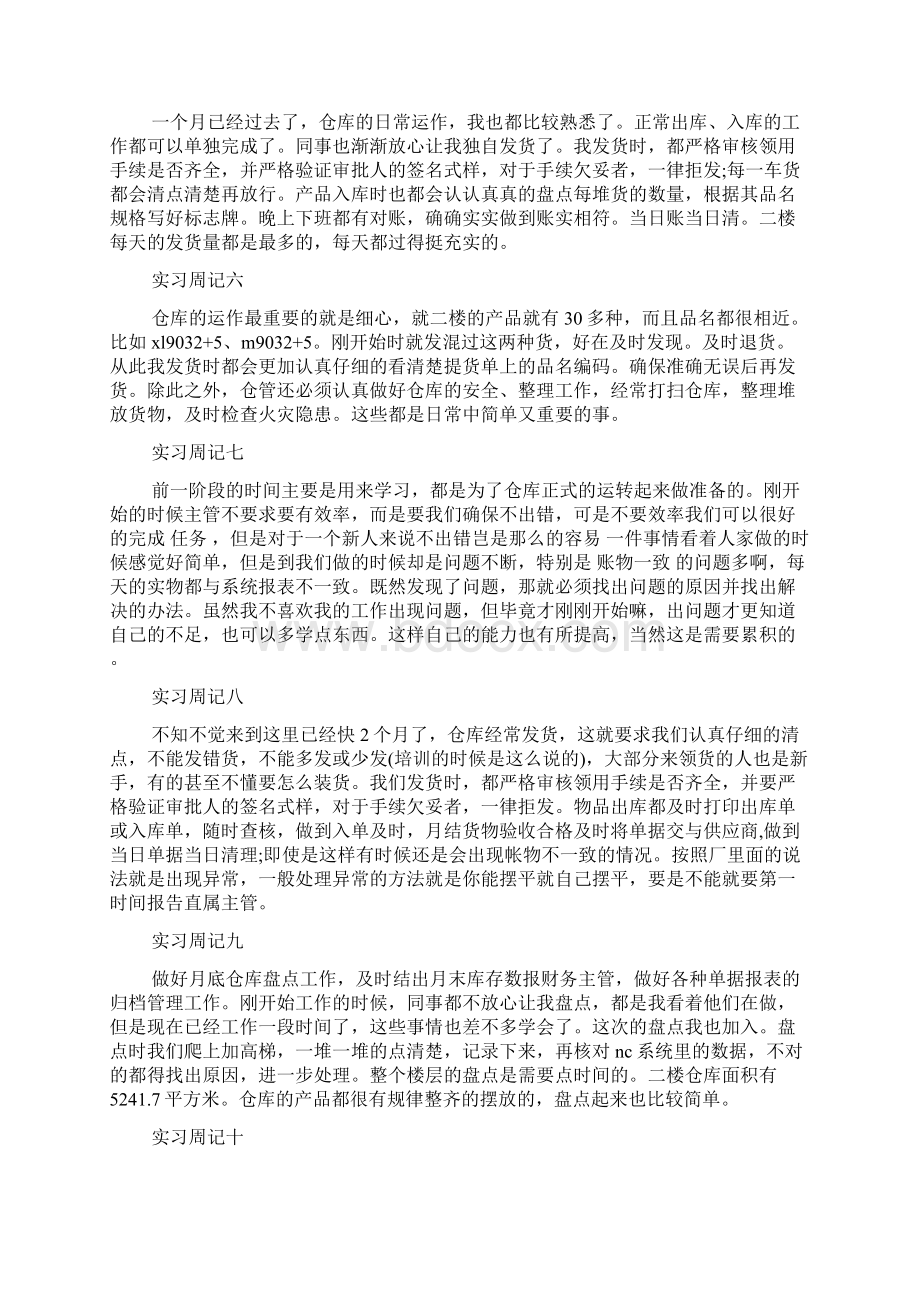 仓库管理实习周记20篇.docx_第2页