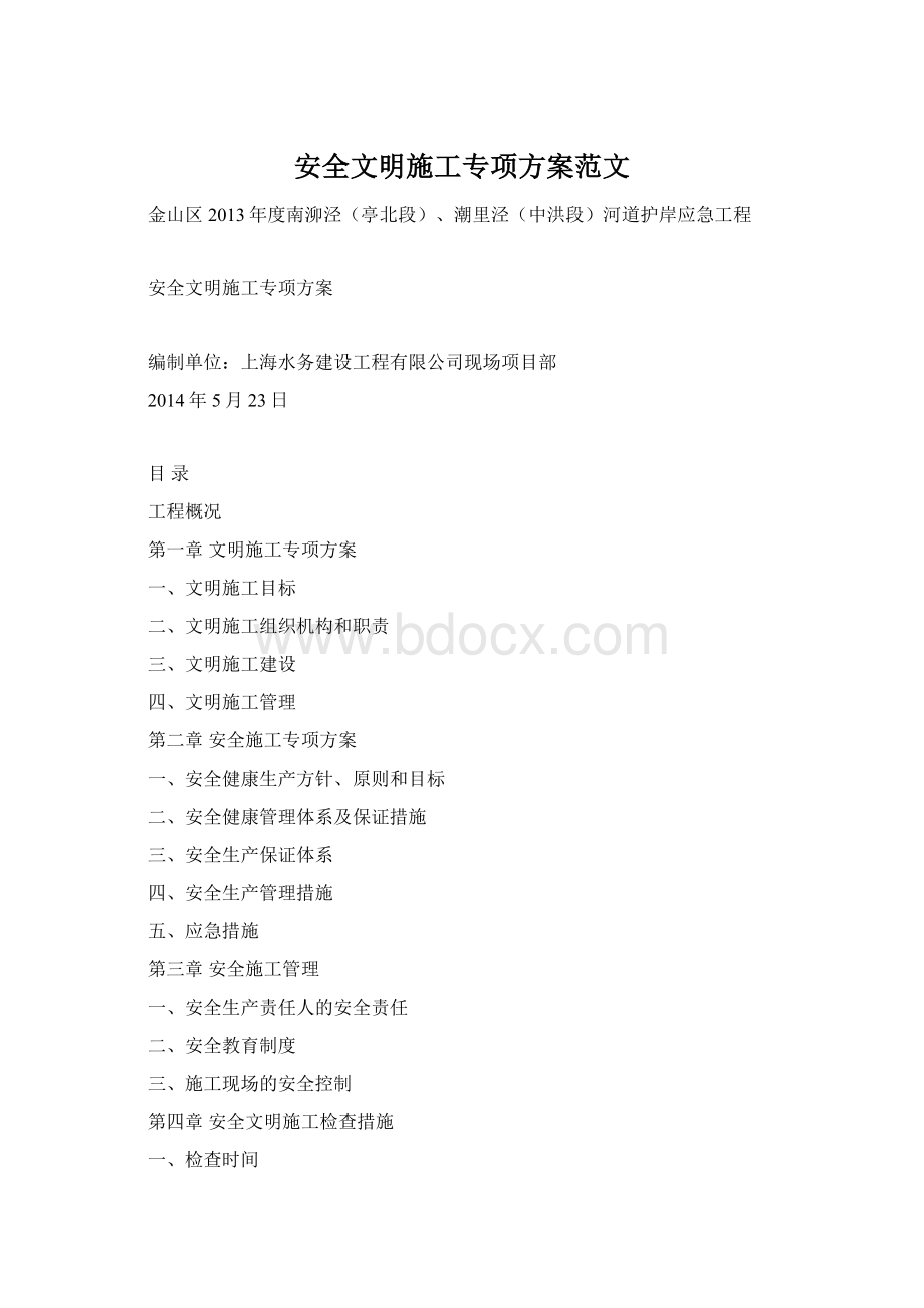 安全文明施工专项方案范文.docx