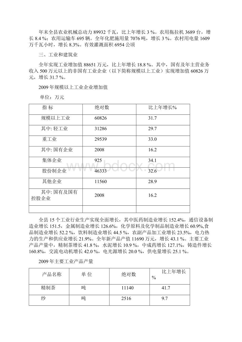 祁门县国民经济和社会发展.docx_第3页