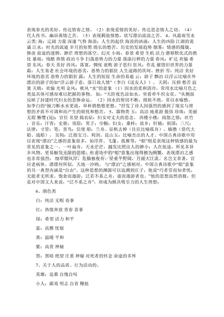 古诗中常见意象所代表的意思.docx_第2页