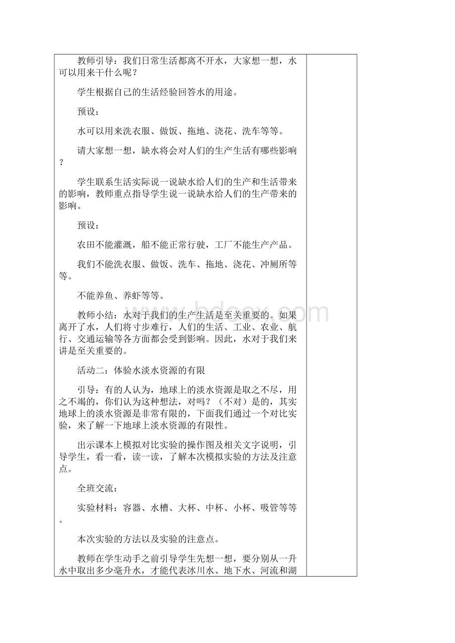 15珍惜水资源 教案教学设计.docx_第2页