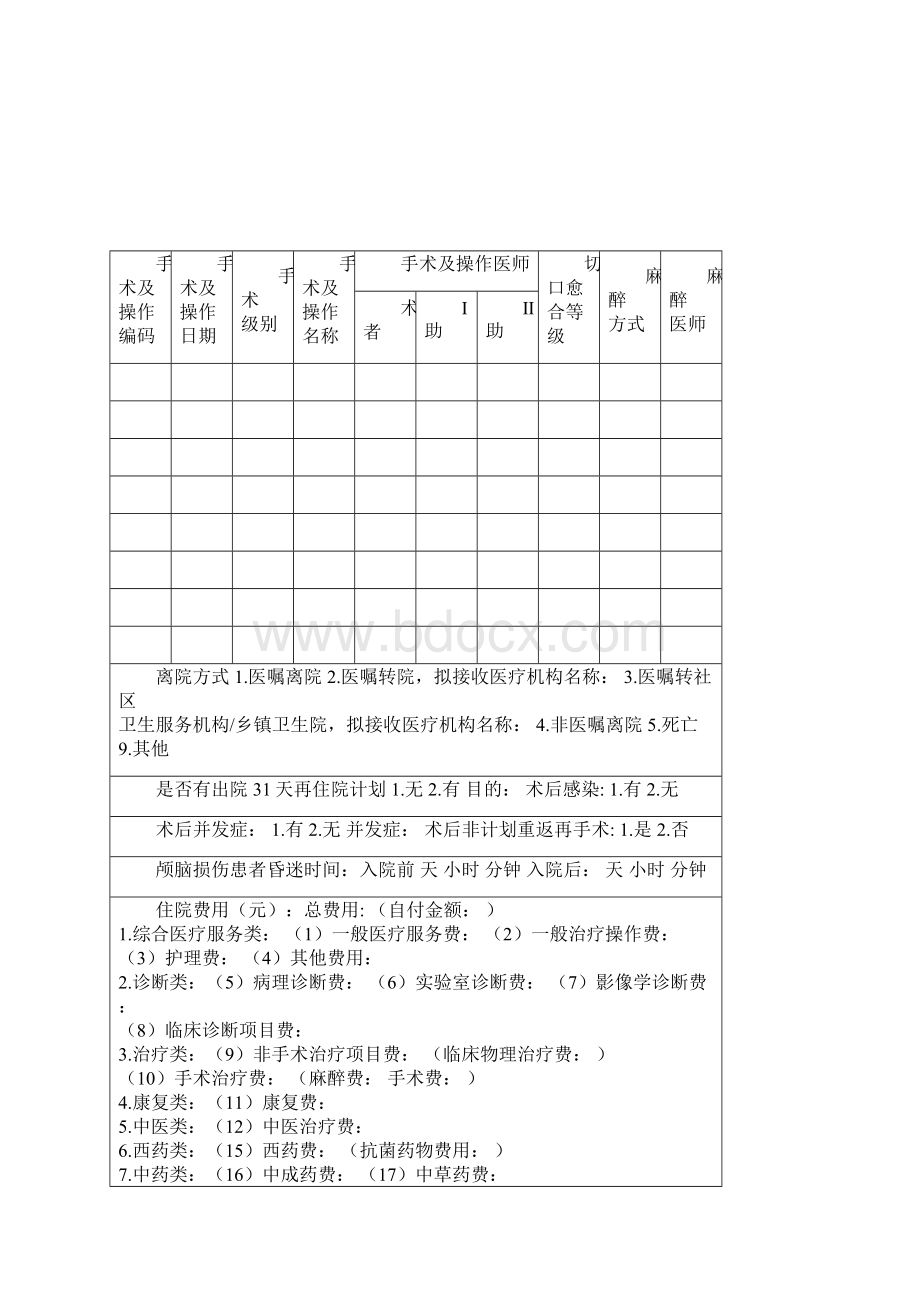 住院病历书写实用模板.docx_第3页