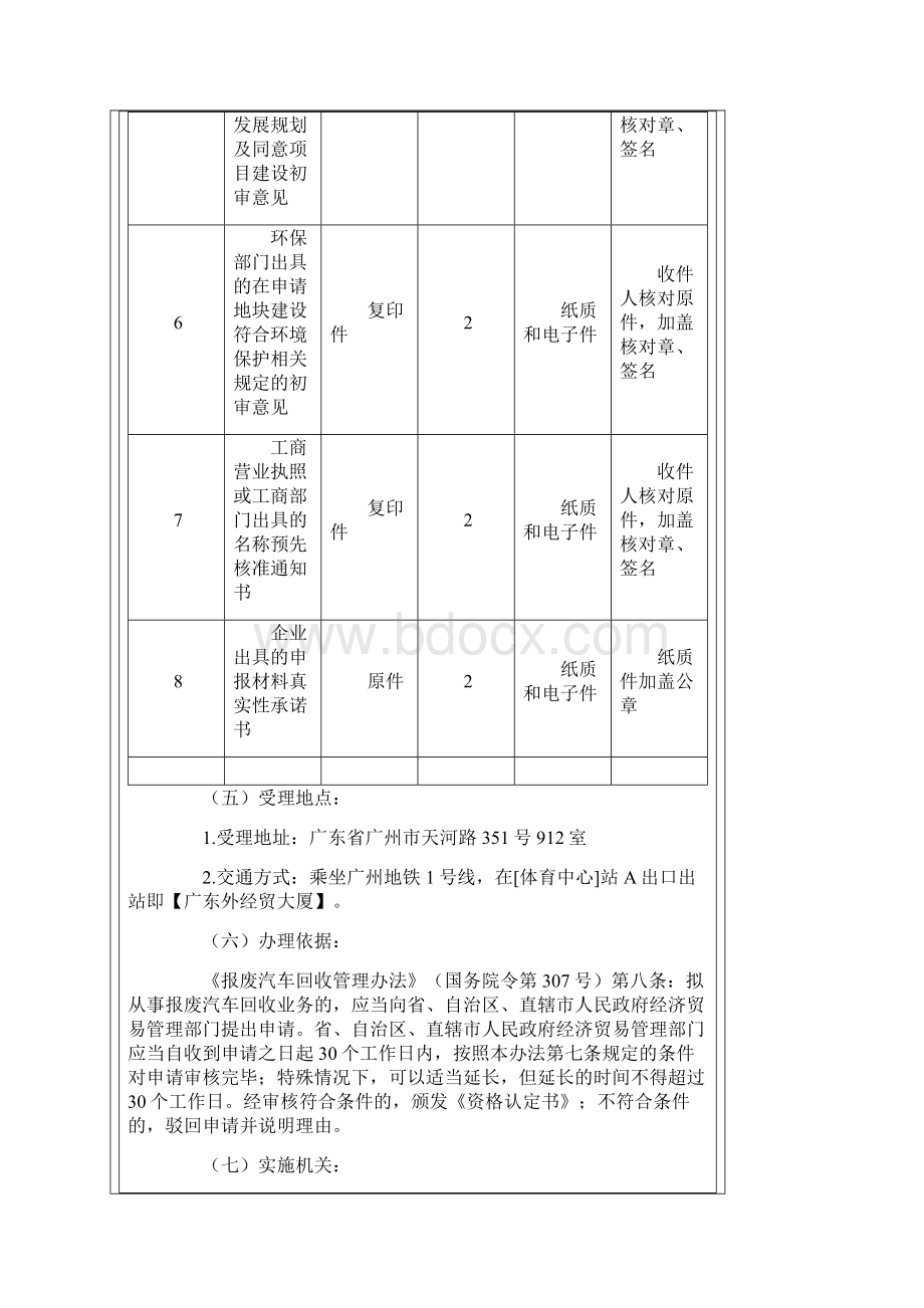 报废汽车回收拆解企业资格核准办事操作指南OC.docx_第3页