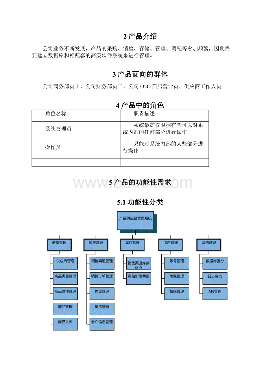 产品供应链系统需求分析说明书1.docx_第2页