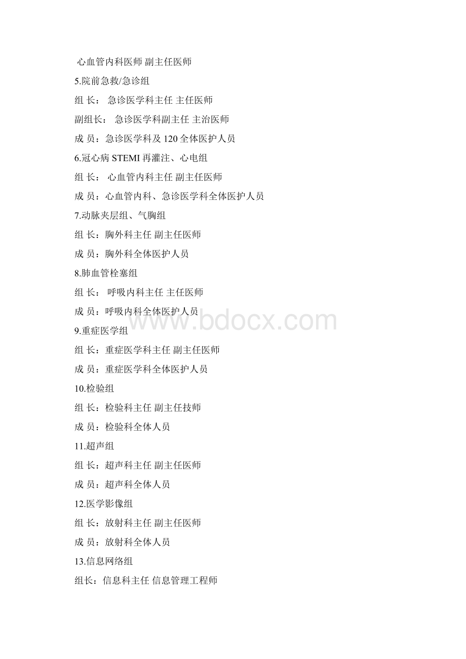 精选基层胸痛中心建设方案管理制度奖惩办法等精心总结.docx_第3页