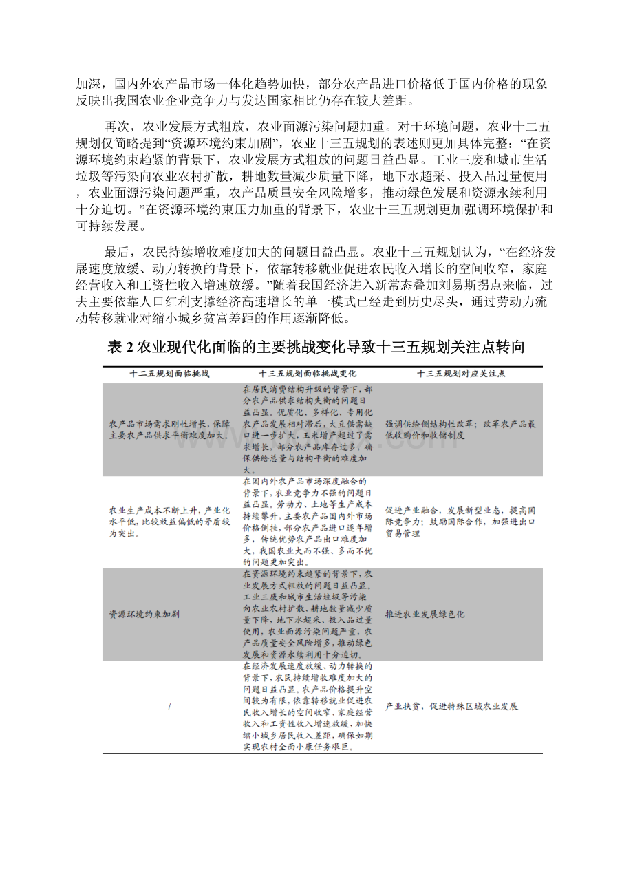 中国农业现代化十三五规划全面解读分析报告.docx_第3页