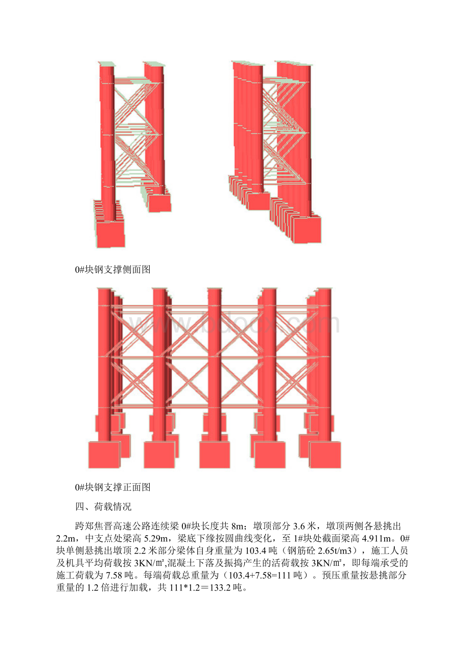 跨郑焦晋高速公路特大桥连续梁0块支架预压施工方案文档格式.docx_第2页