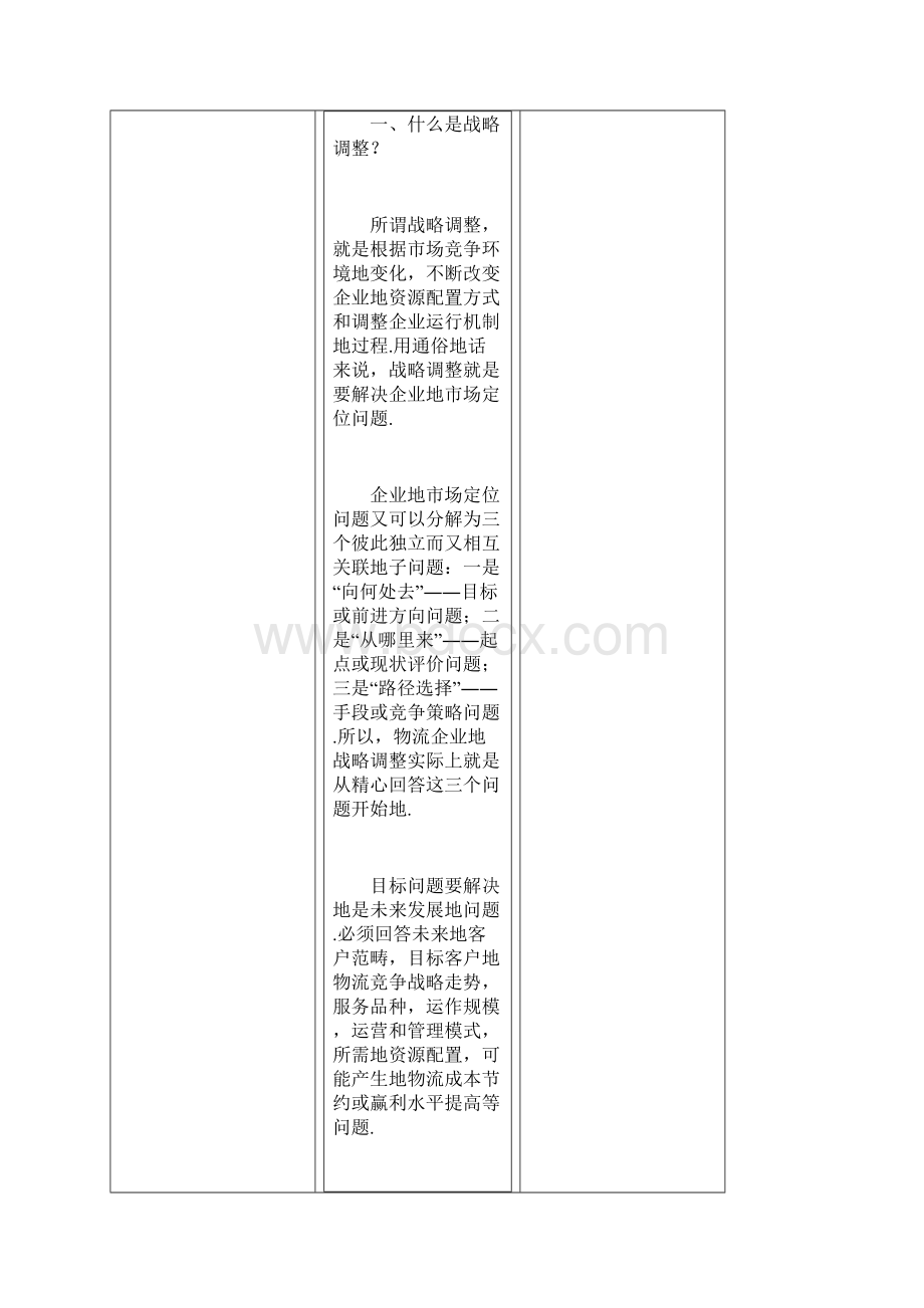 传统物流企业怎样通过战略调整顺利完成转型.docx_第2页