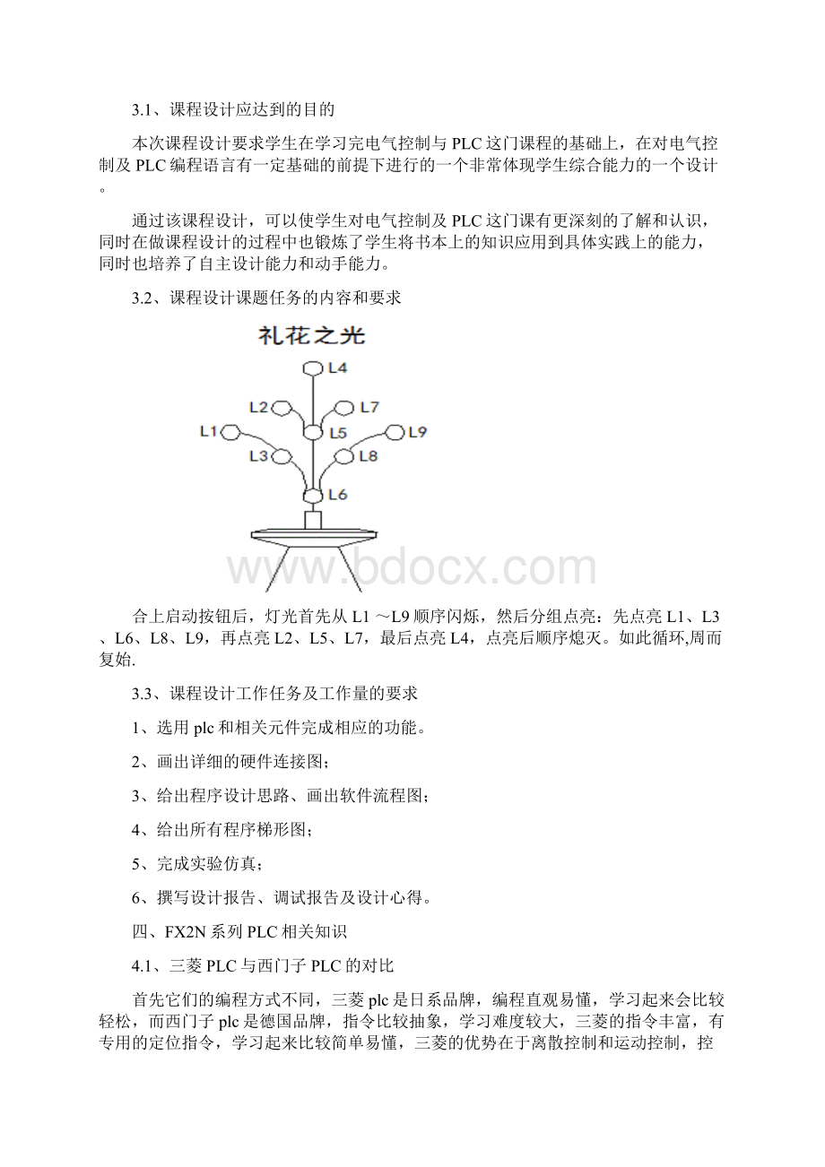 PLC课程设计报告.docx_第3页