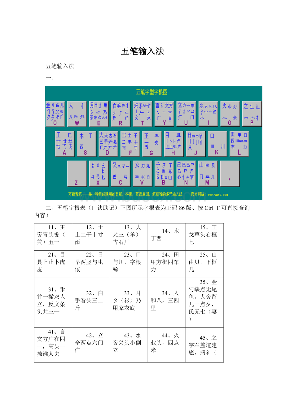 五笔输入法.docx_第1页