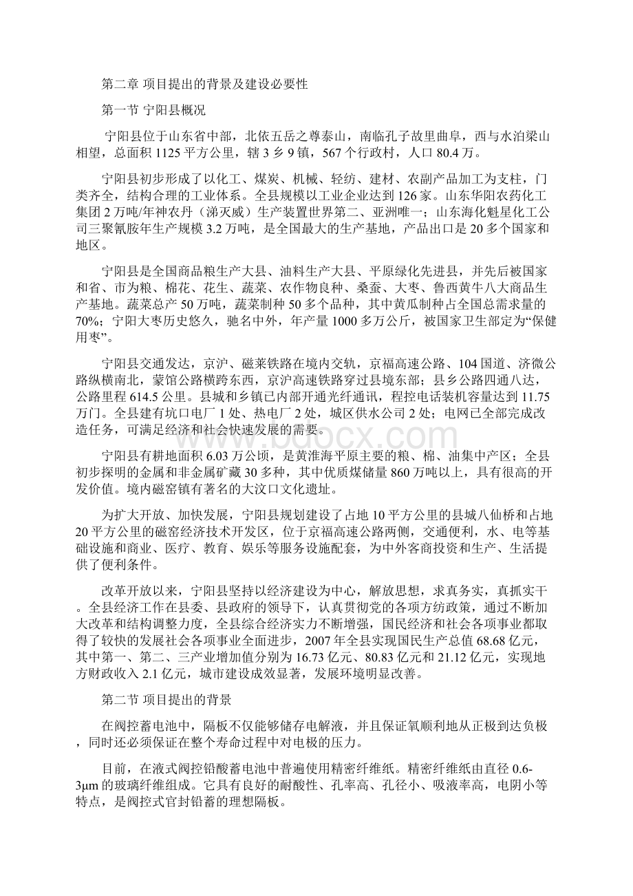 年产吨精密纤维纸项目建设建议书.docx_第3页