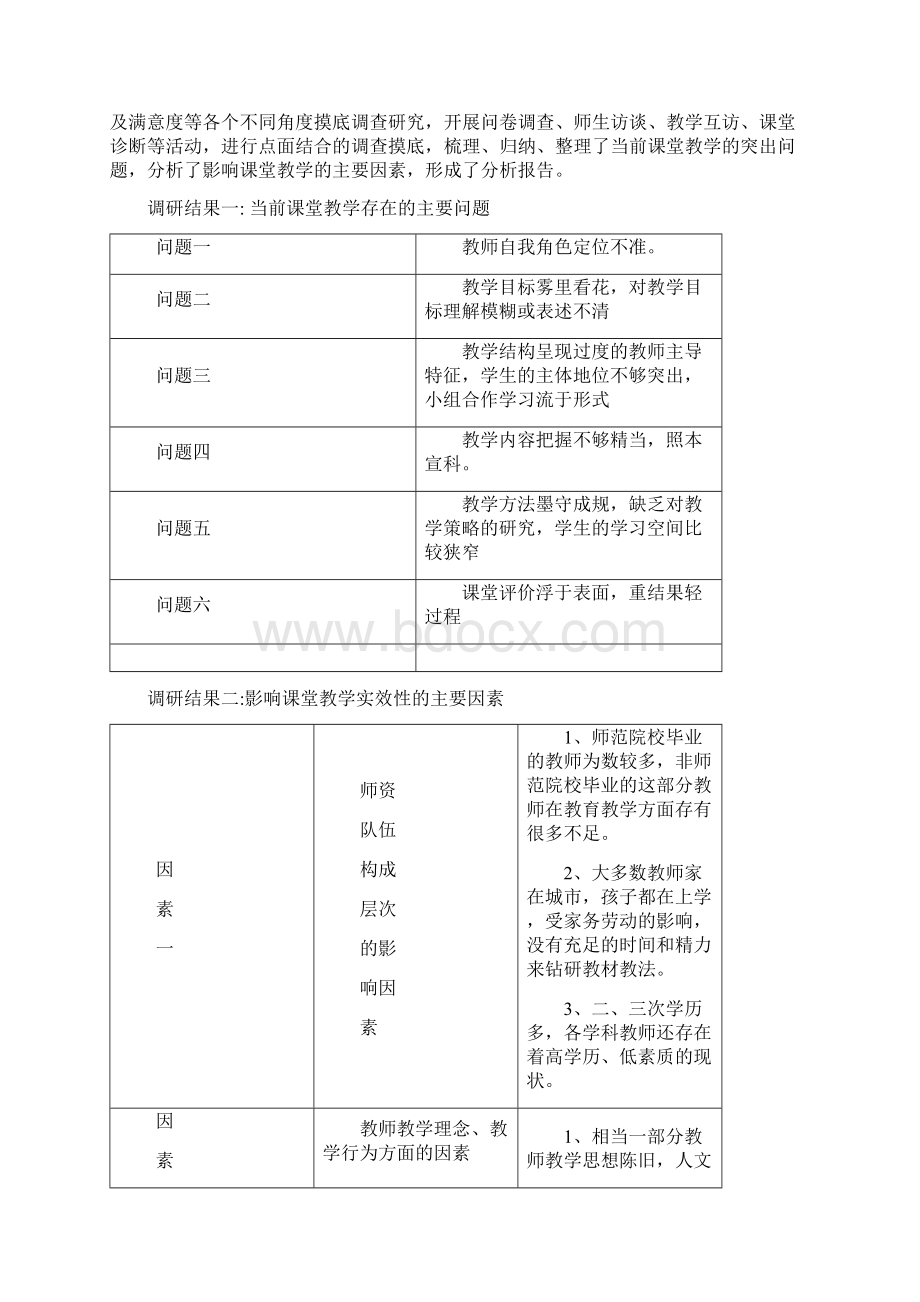 《数学教学中存在的问题以及解决途径》课题结题报告Word下载.docx_第3页