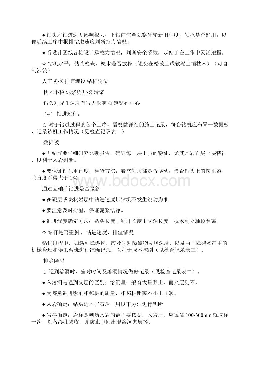 泥浆护壁成孔灌注桩施工工艺总结Word文件下载.docx_第3页