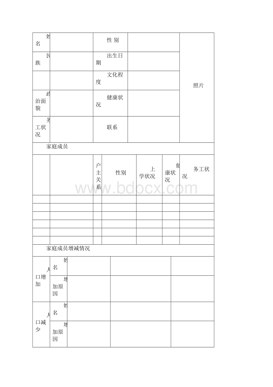 河南省贫困户精准扶贫明白卡.docx_第2页