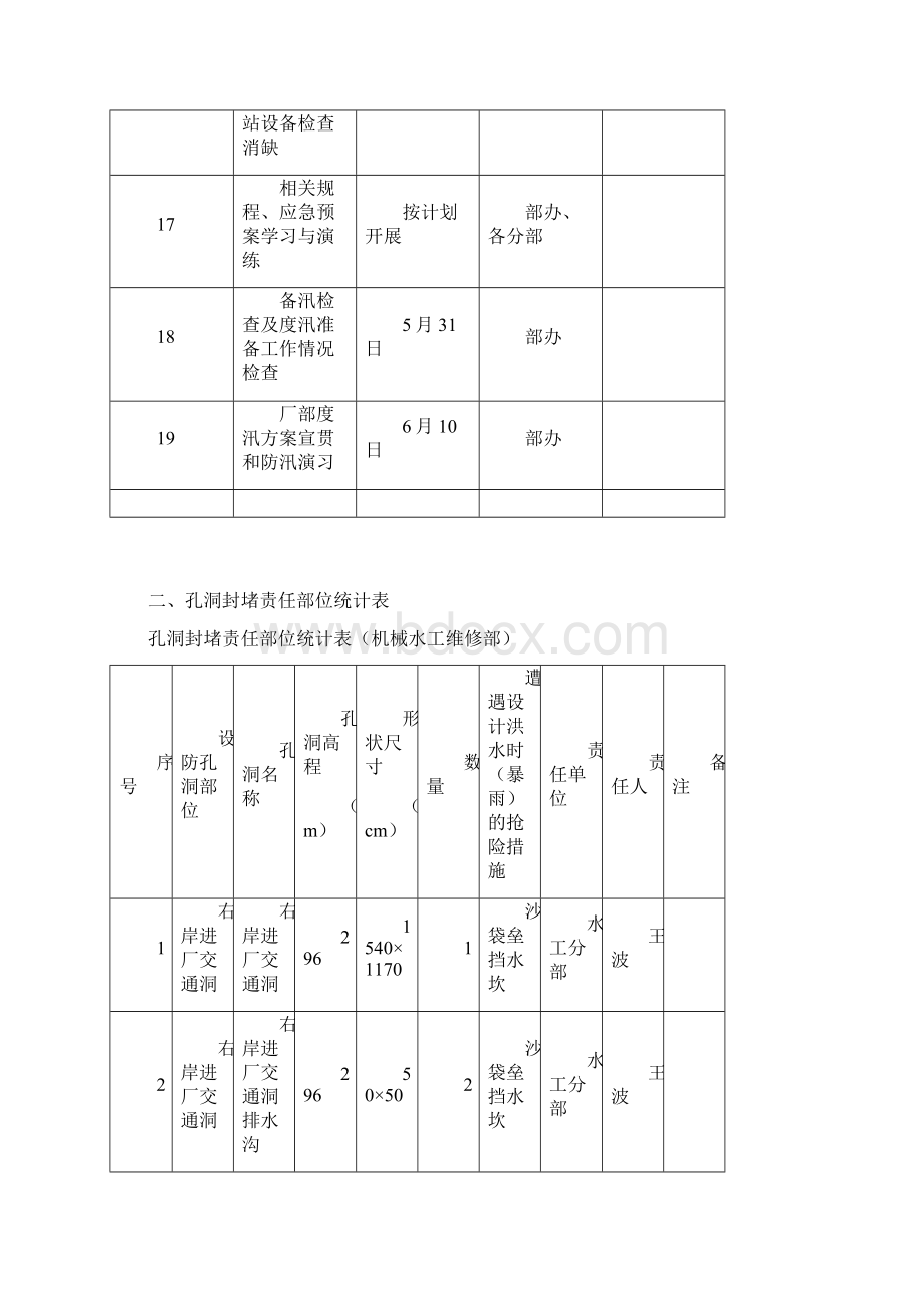 防汛备汛工作安排.docx_第3页