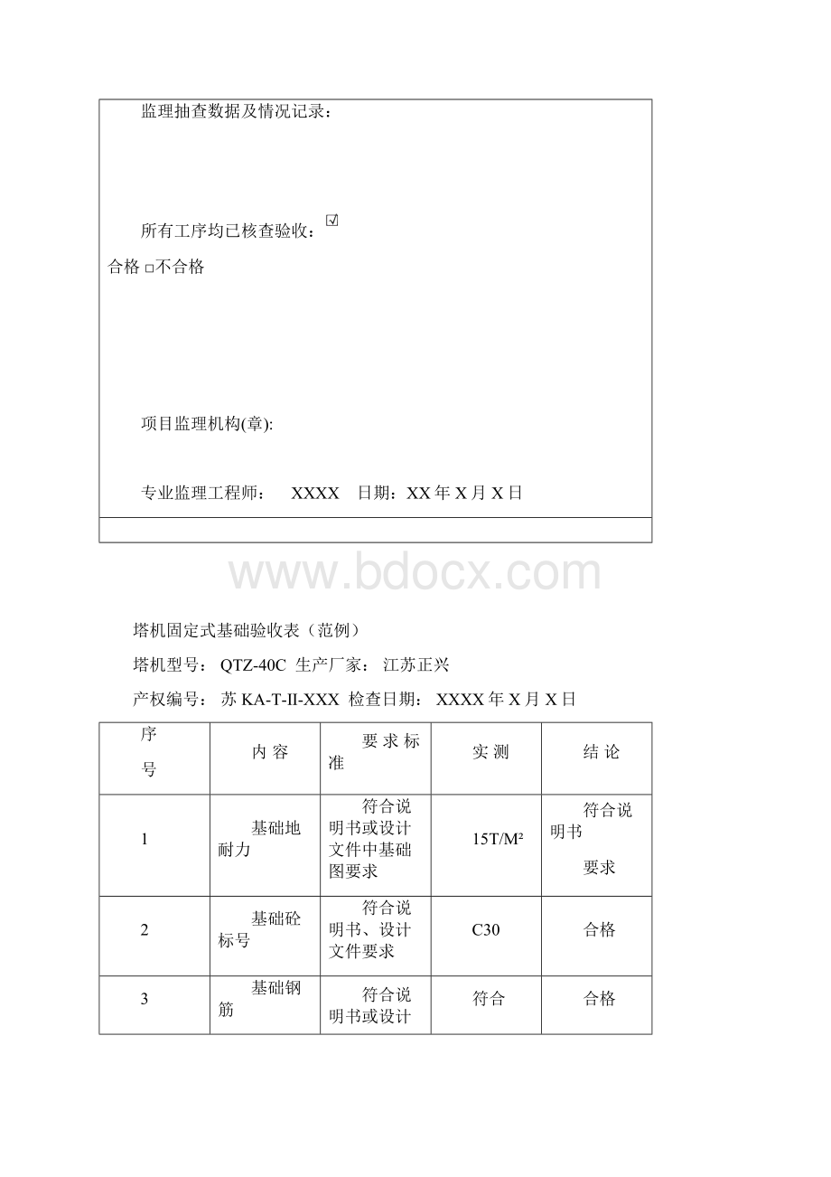 范例塔式起重机安装质量检验申报资料.docx_第2页