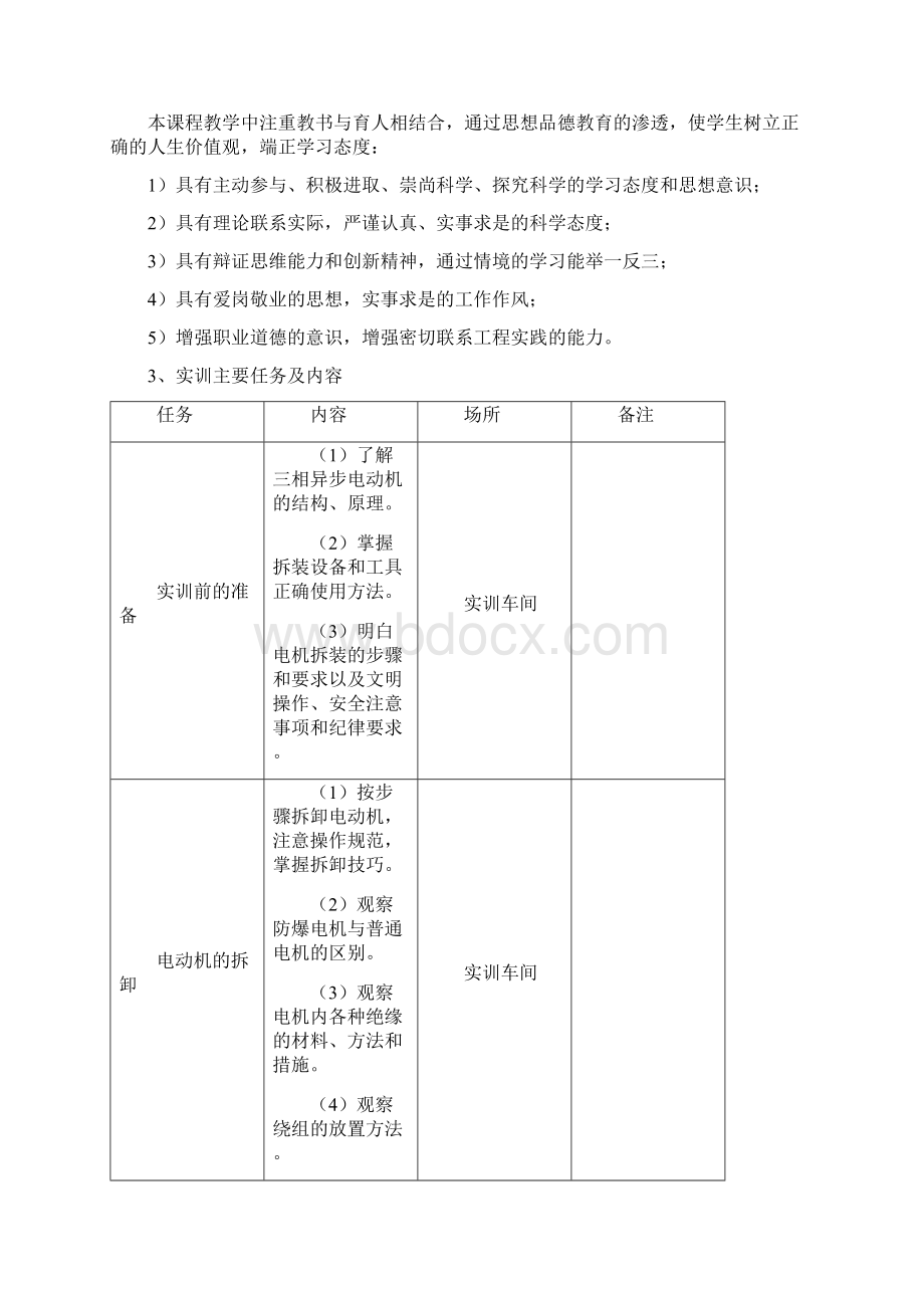 电机拆装实训教师指导手册文档格式.docx_第2页