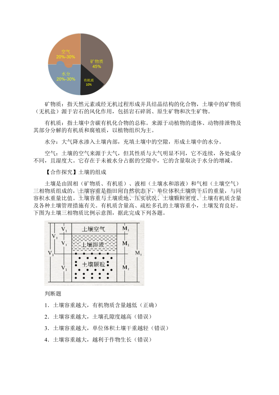 34 分析土壤形成的原因课程教学设计 鲁教版高中地理必修第一册Word下载.docx_第3页