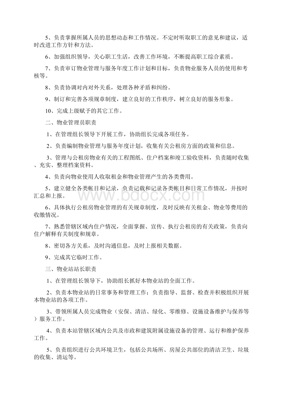 公租房物业服务和使用监管制度word文档良心出品.docx_第2页