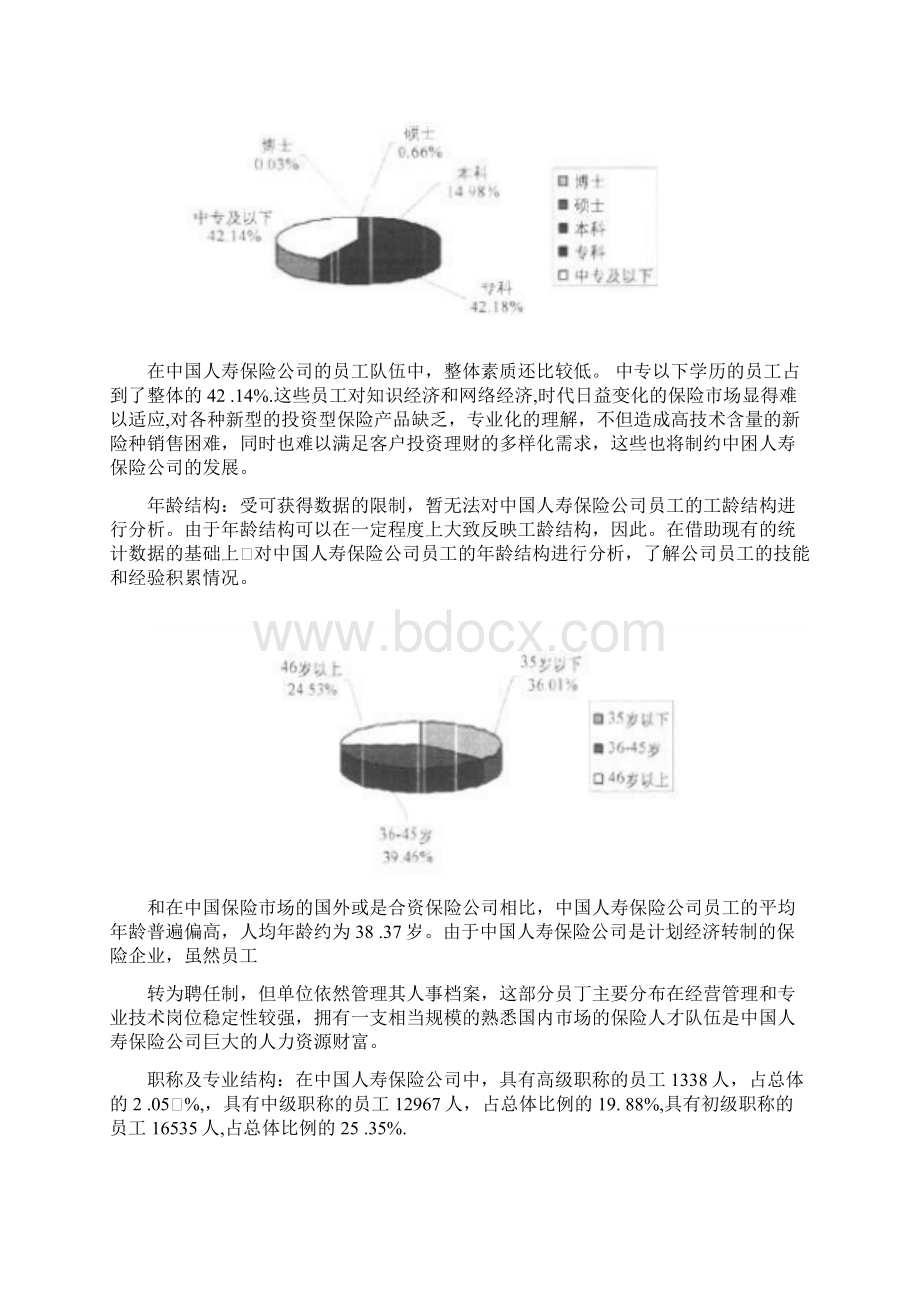 中国人寿保险和平安保险 人力资源状况分析.docx_第3页