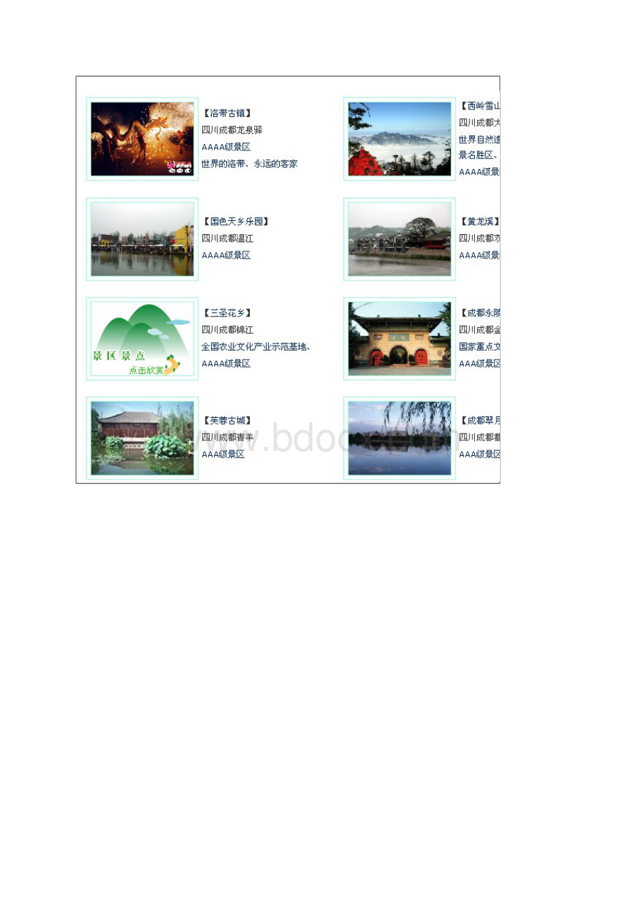 四川旅游全攻略 图片Word格式.docx_第2页