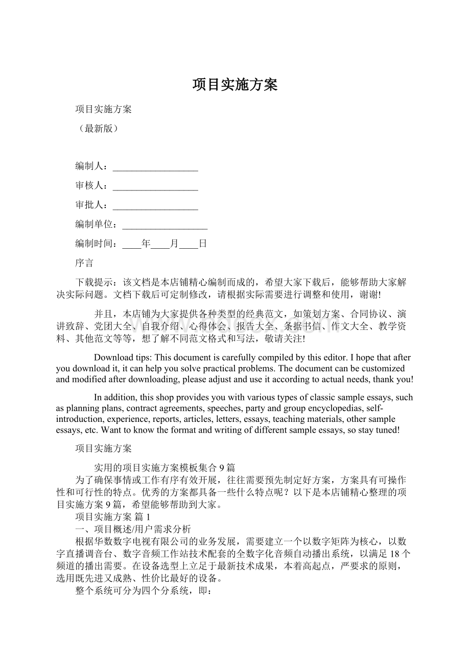 项目实施方案.docx