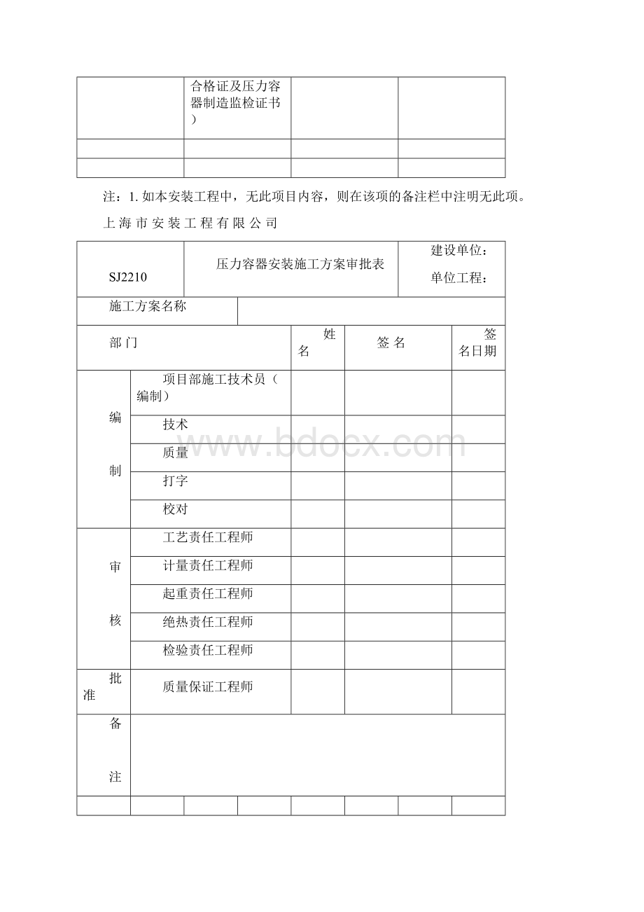 压力容器安装质量证明书.docx_第3页