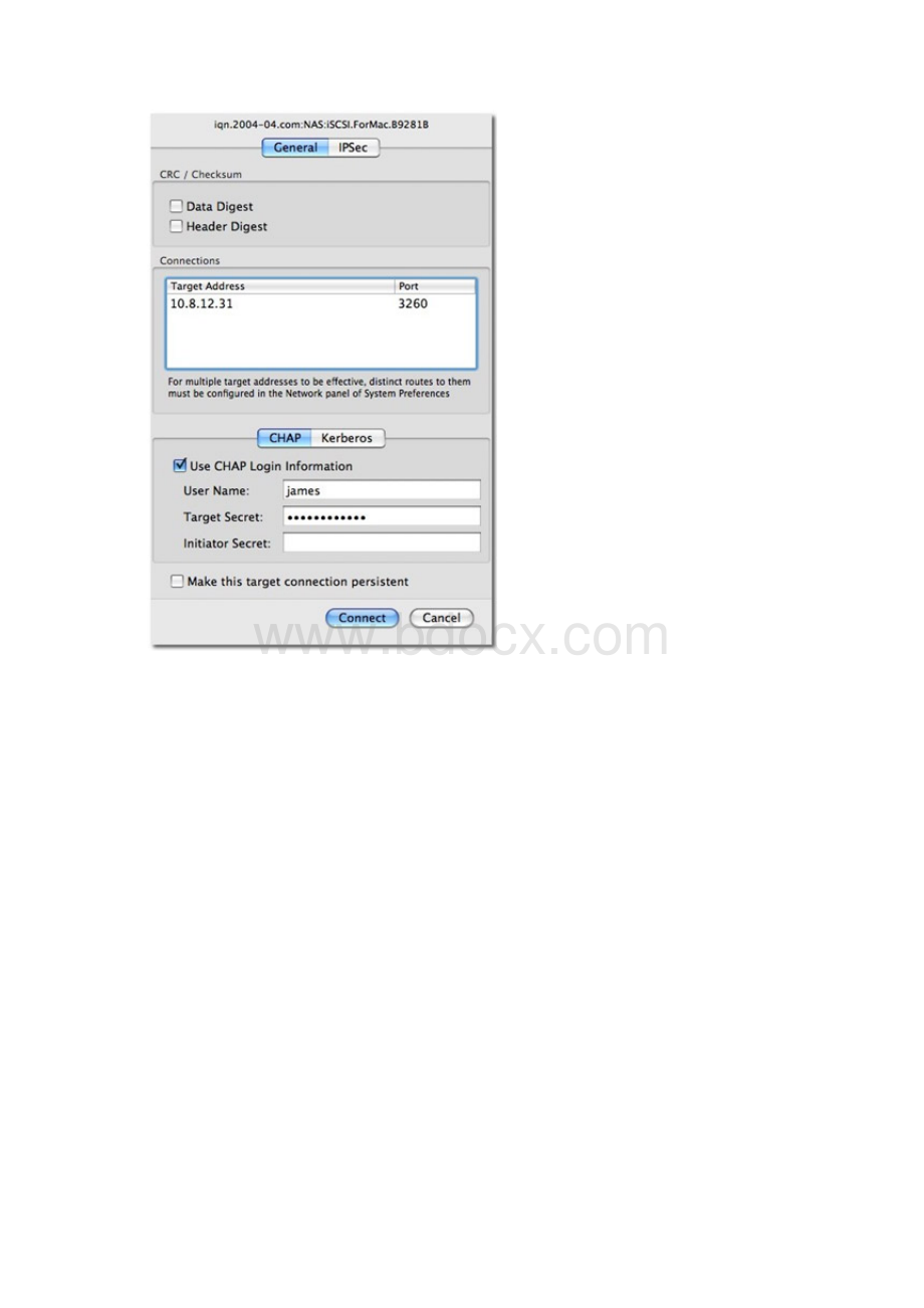 在Mac OS使用globalSAN iSCSI Initiator连接至iSCSI装置.docx_第3页