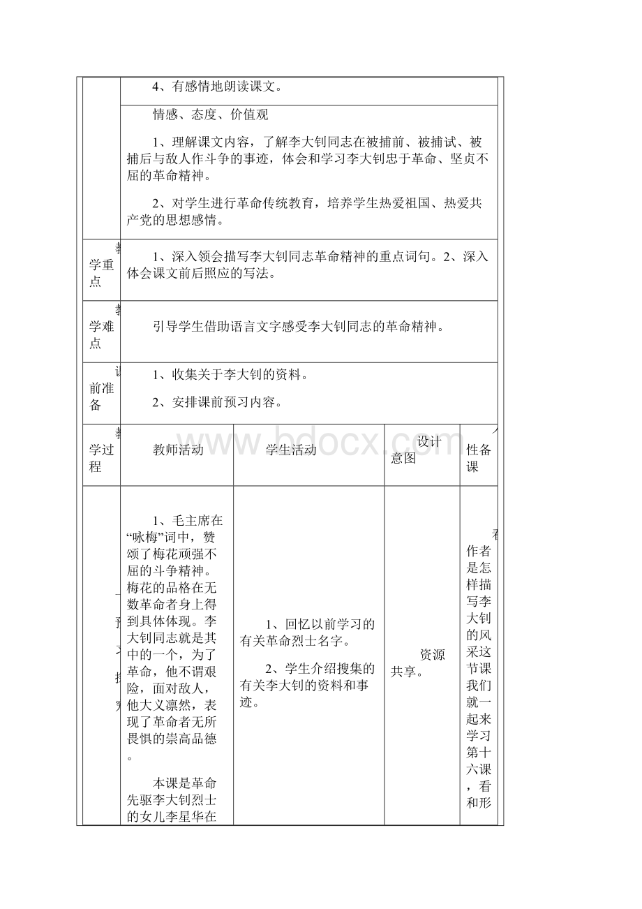 六年级语文下册第三单元备课.docx_第3页