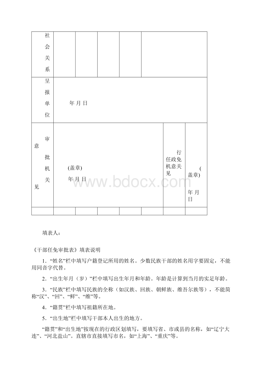 干部任免审批表模板文档格式.docx_第3页