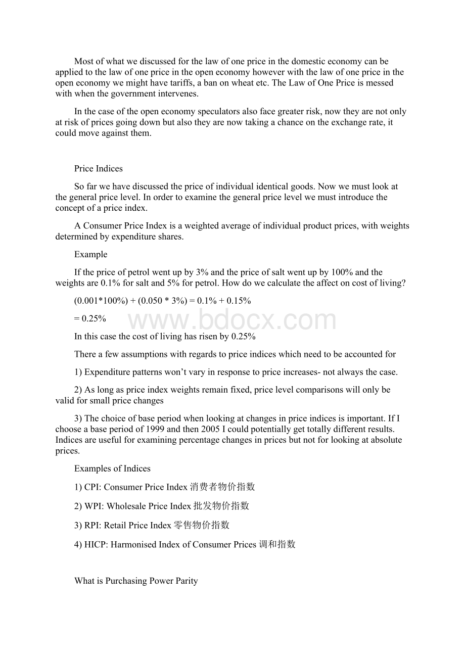 7Law of One Price and Purchasing Power Parity文档格式.docx_第3页