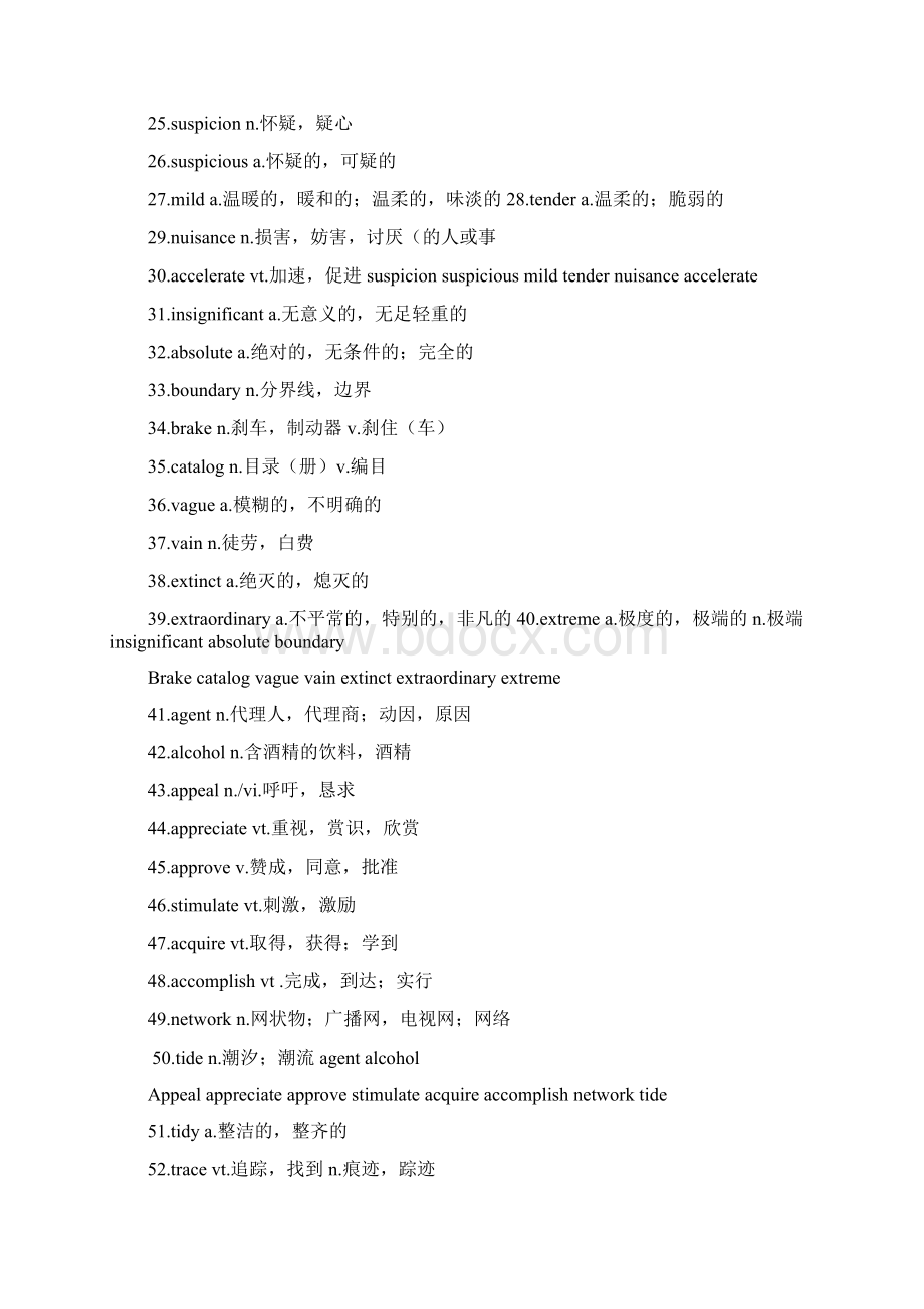 四级最新最流行的单词.docx_第2页