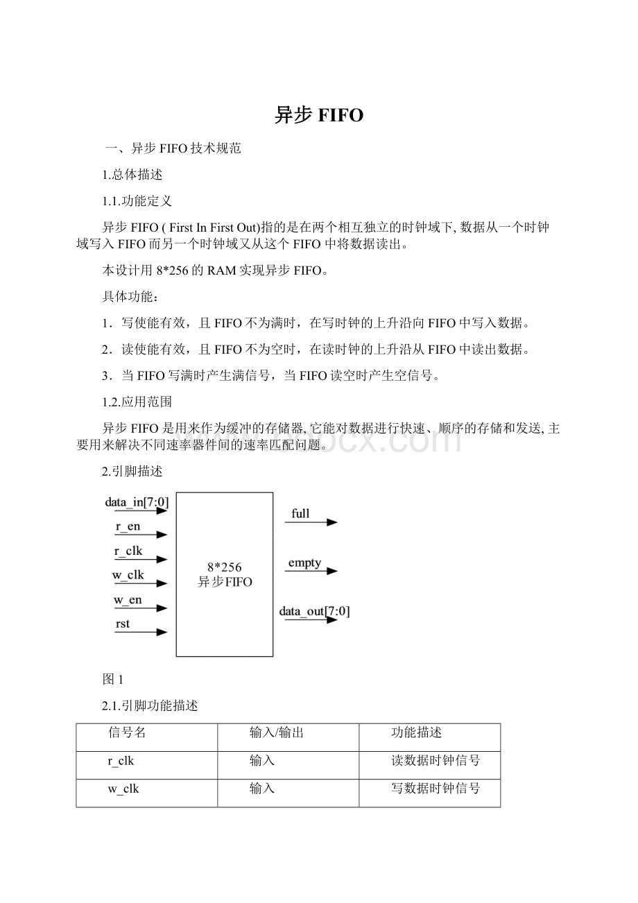 异步FIFO.docx_第1页