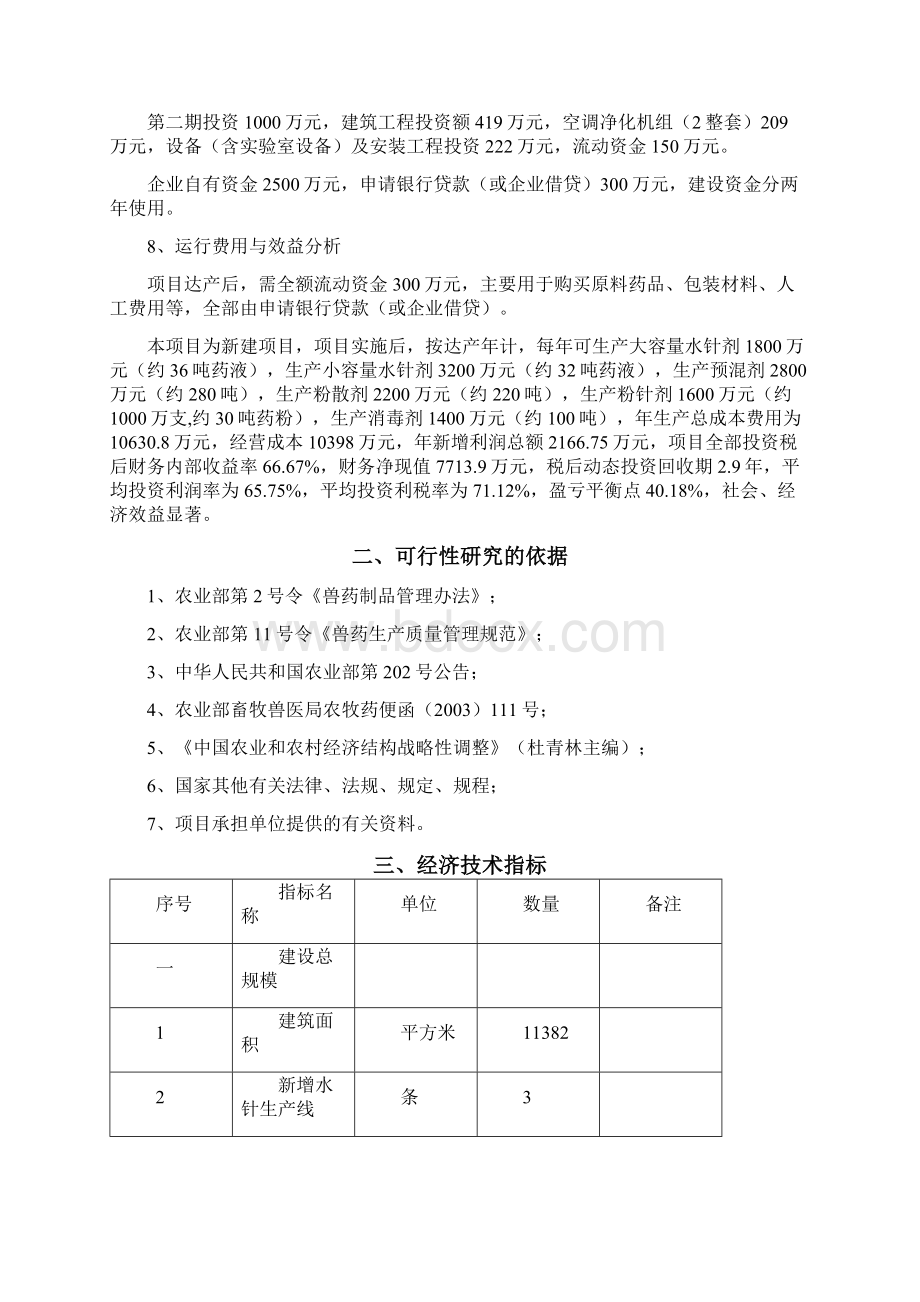 年产5000吨动物医药生产线项目建设建设可行性研报告88.docx_第2页