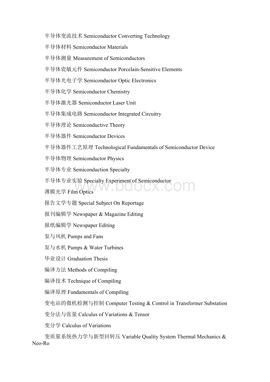 常用中英文对照文档格式.docx_第2页