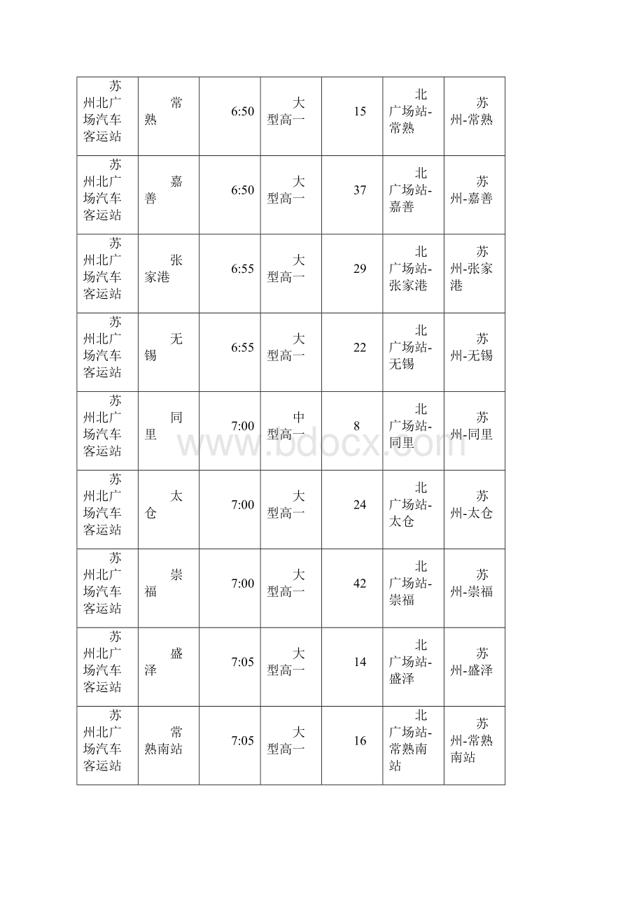 苏州北广场汽车客运站时刻表Word格式文档下载.docx_第3页