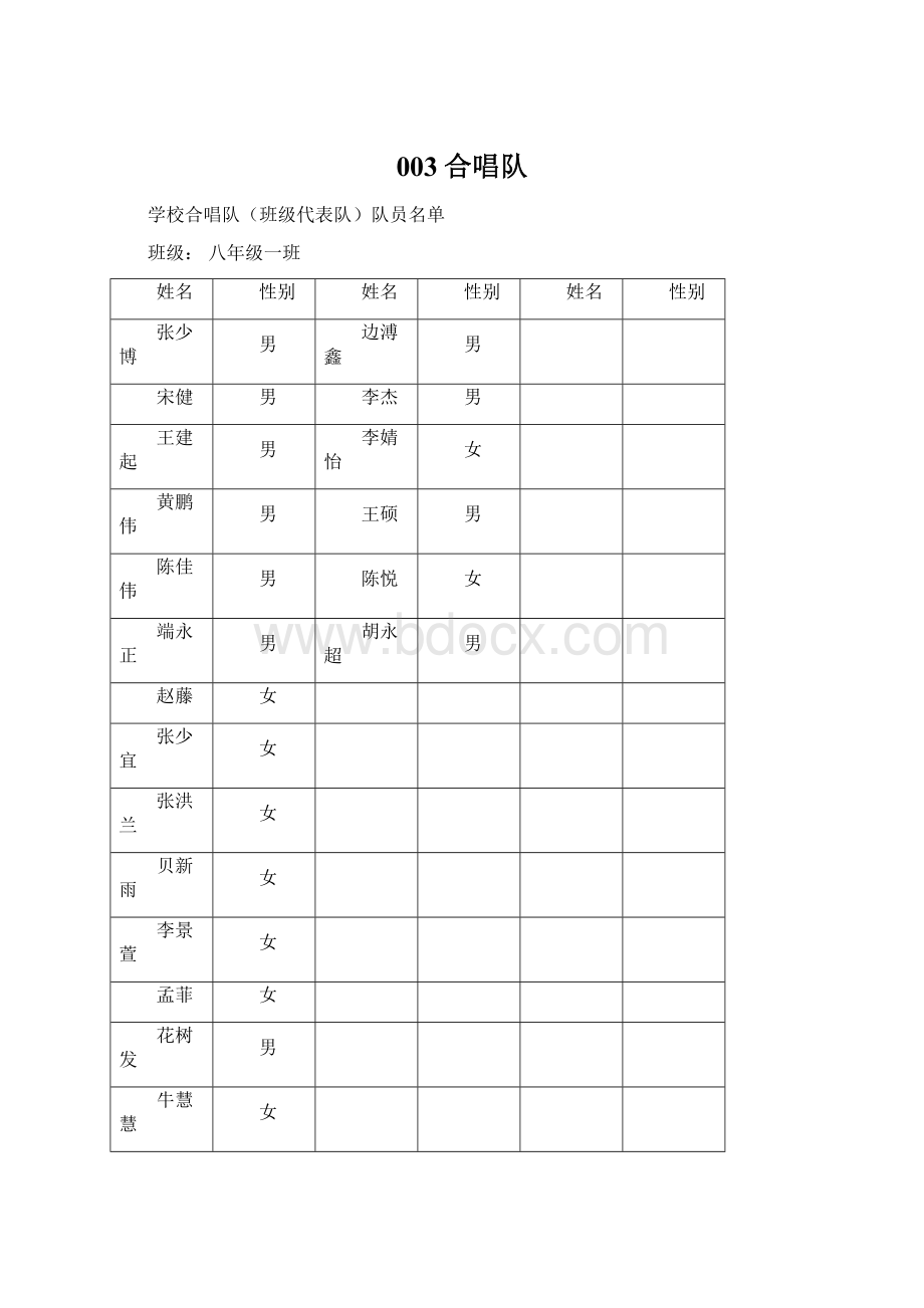 003合唱队Word格式.docx