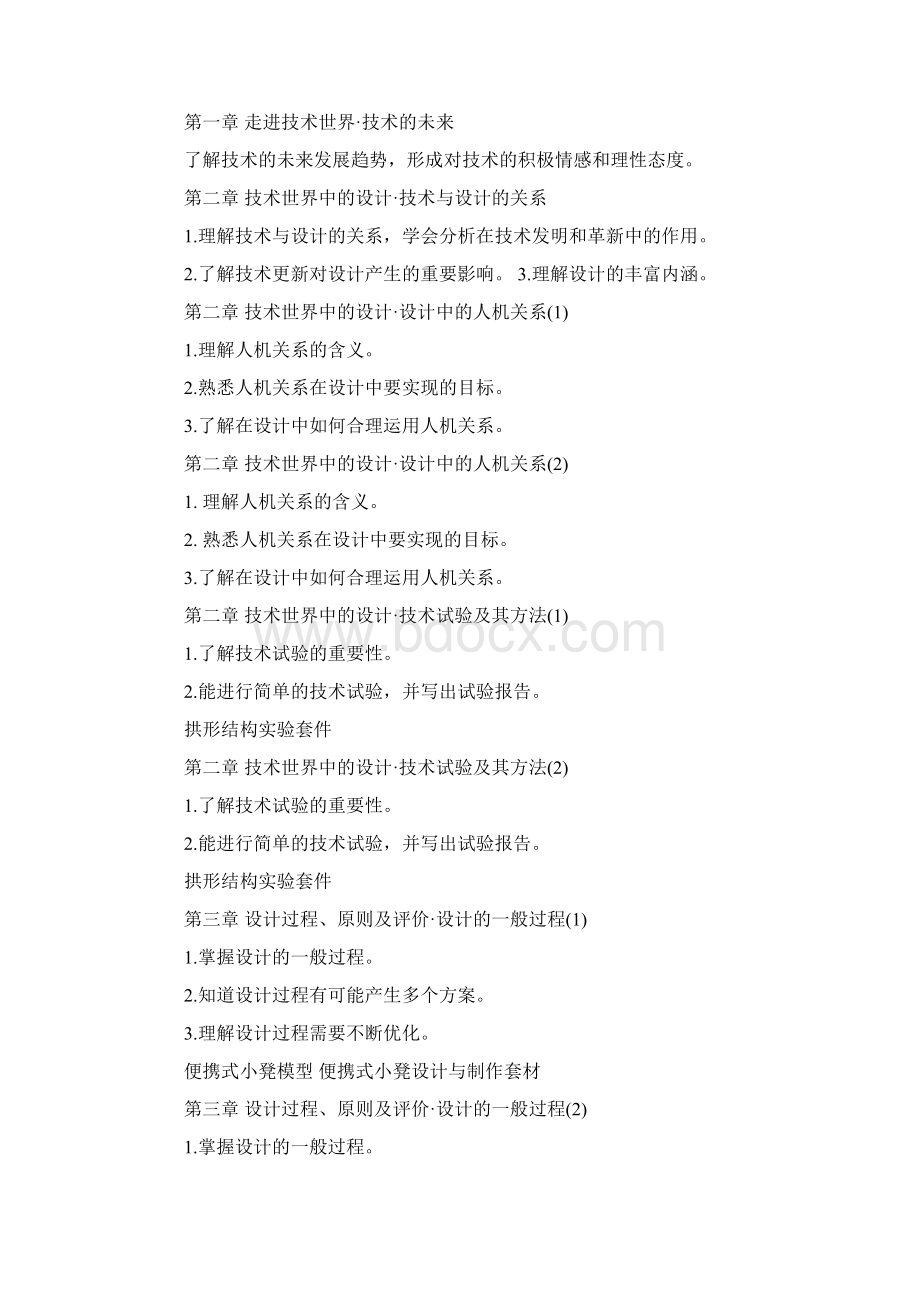 通用技术教师教学计划Word文档下载推荐.docx_第3页