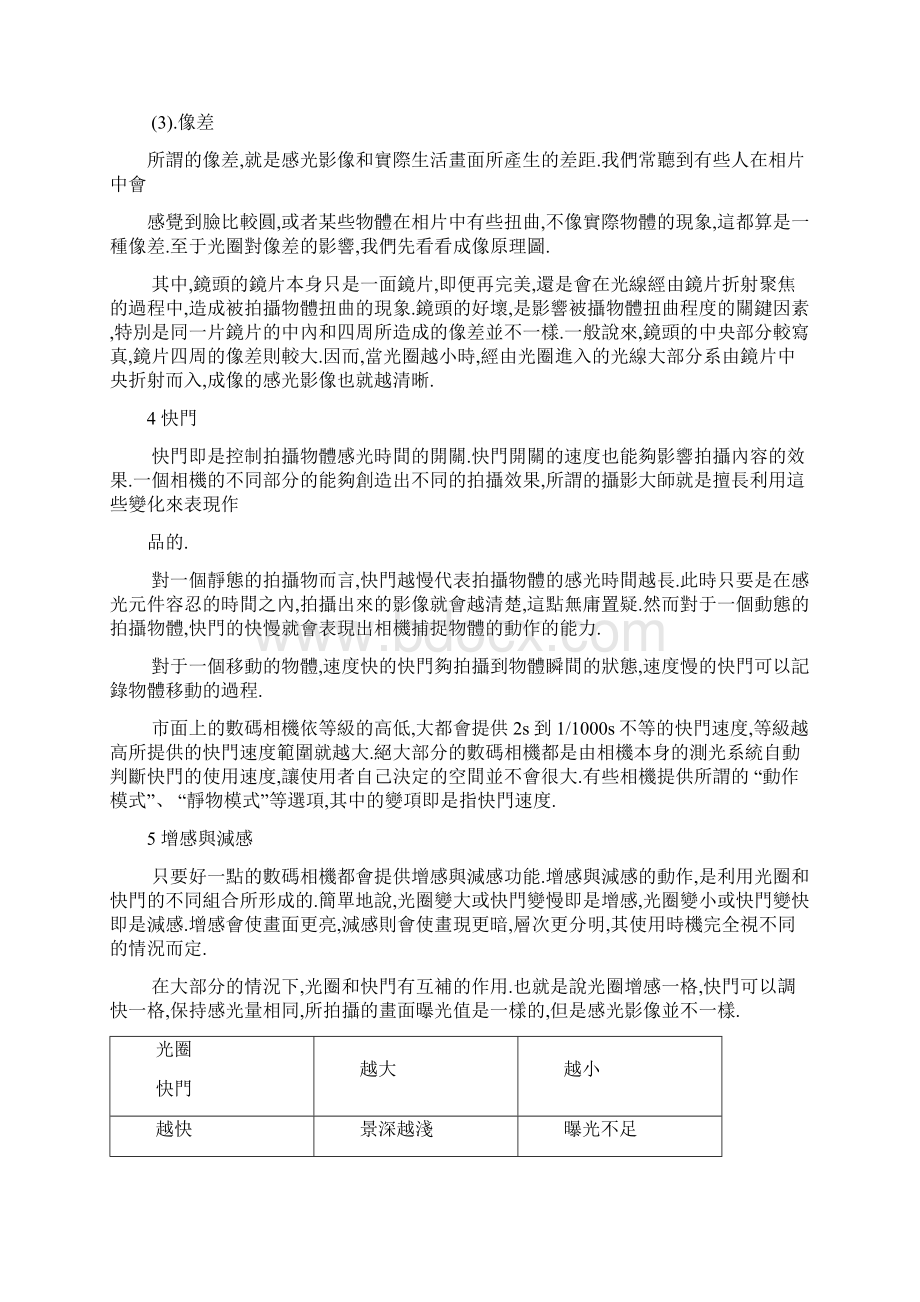 全力奉献数码摄影基础及技巧.docx_第3页