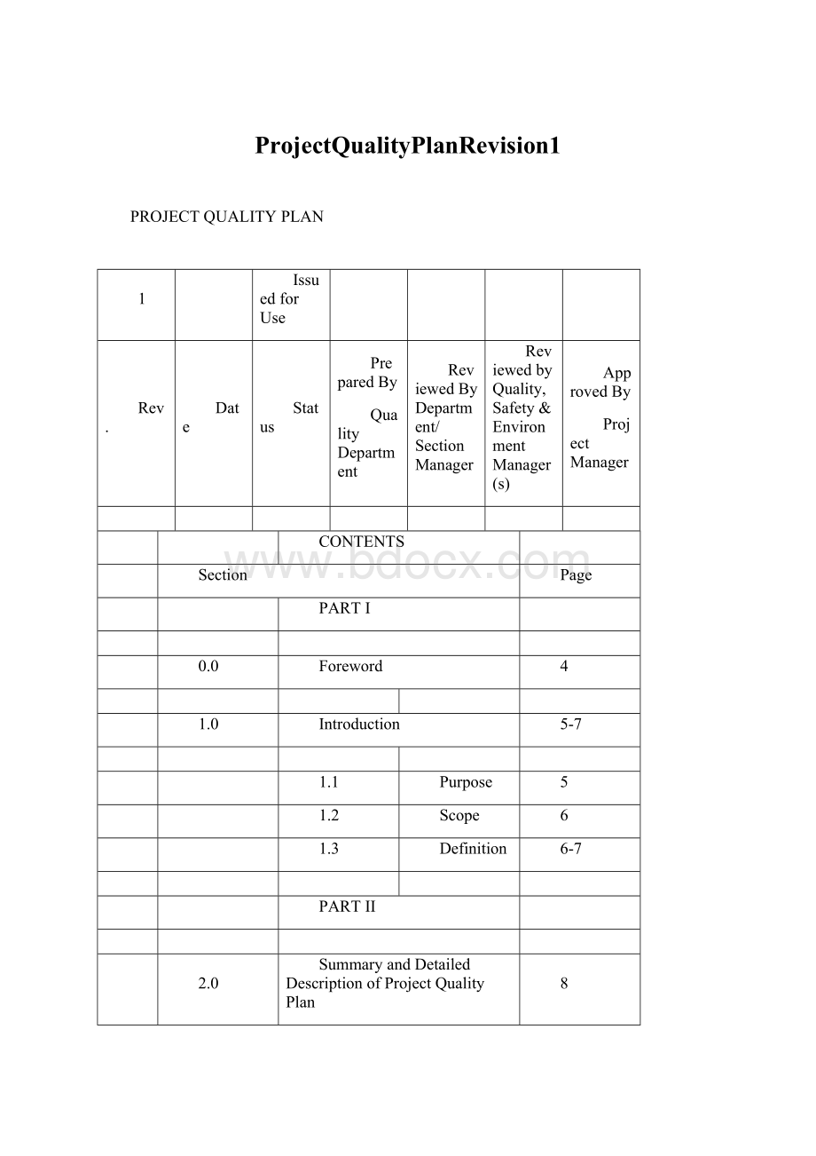 ProjectQualityPlanRevision1.docx