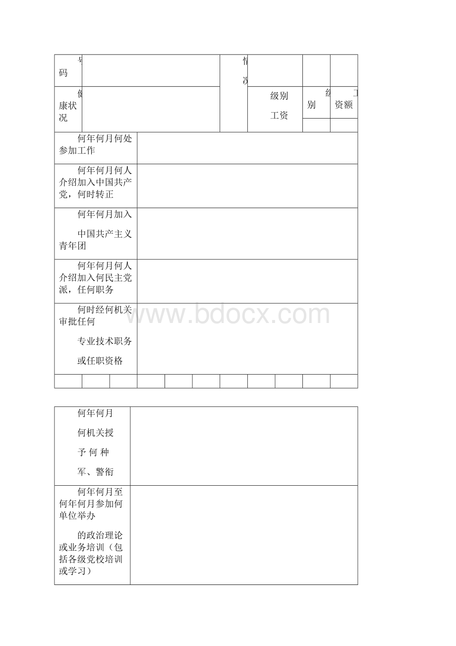 干部履历表文档格式.docx_第2页