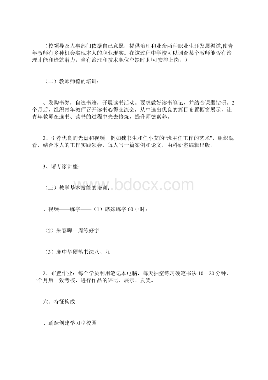 青年教师培训方案.docx_第3页