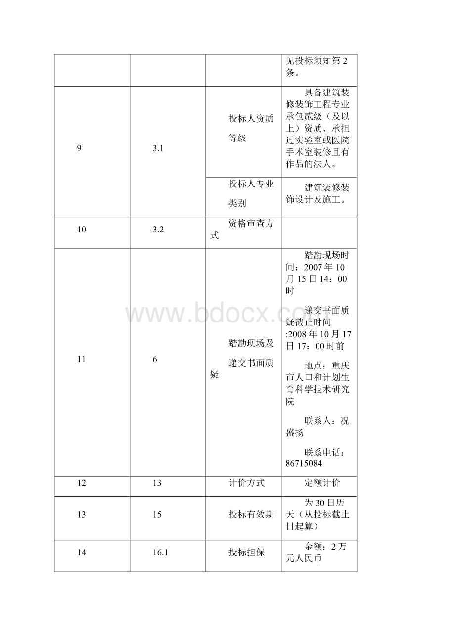 工程名称重庆市人口和计划生育科技研究院人类精子库改造装修设计.docx_第3页