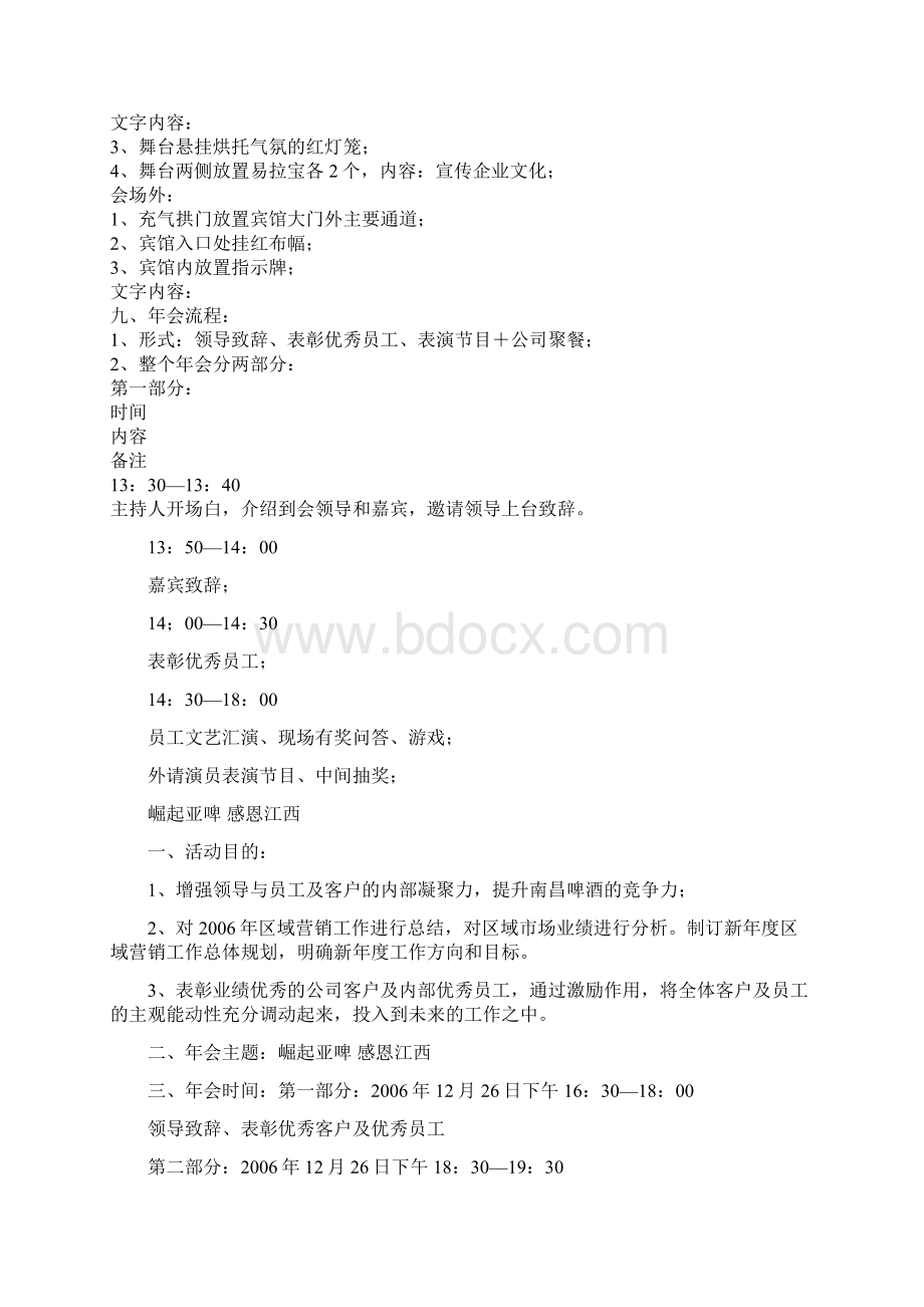 年会一般内容流程+主持词.docx_第2页