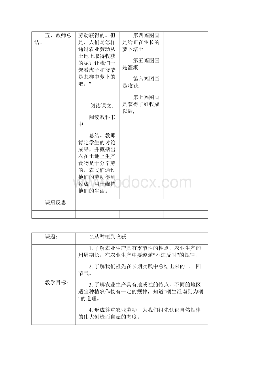 北师大版小学四年级品德与社会下册教案.docx_第2页