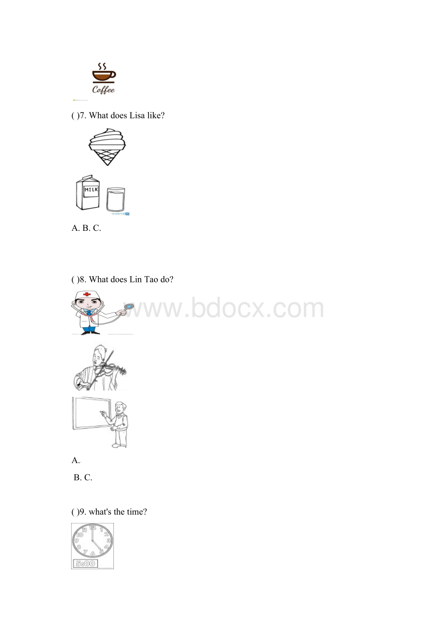 甘肃省定西市学年七年级英语下学期第一次月考试题 人教新目标版.docx_第2页